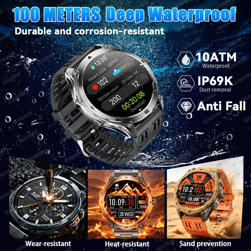 Montre connectée GUHUAVMI M70 AMOLED – CLEVI Paris