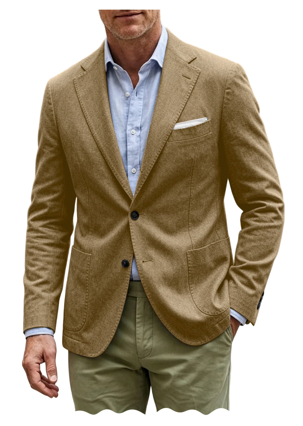 Blazer Homme Coton Léger – CLEVI Paris