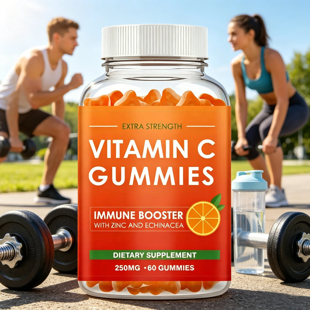 Vitamine C, 60 gommes à mâcher – CLEVI Paris