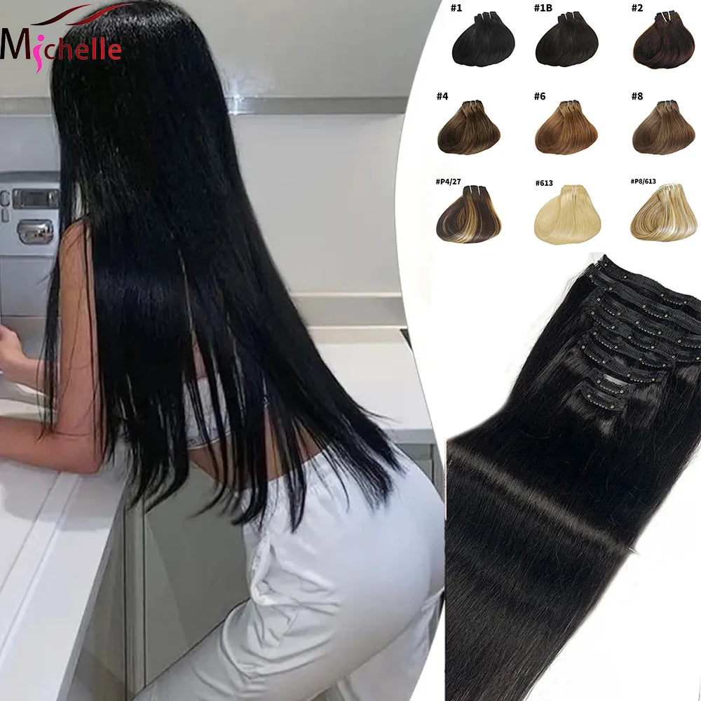 Extensions Cheveux Clips Remy Brésilien – CLEVI Paris