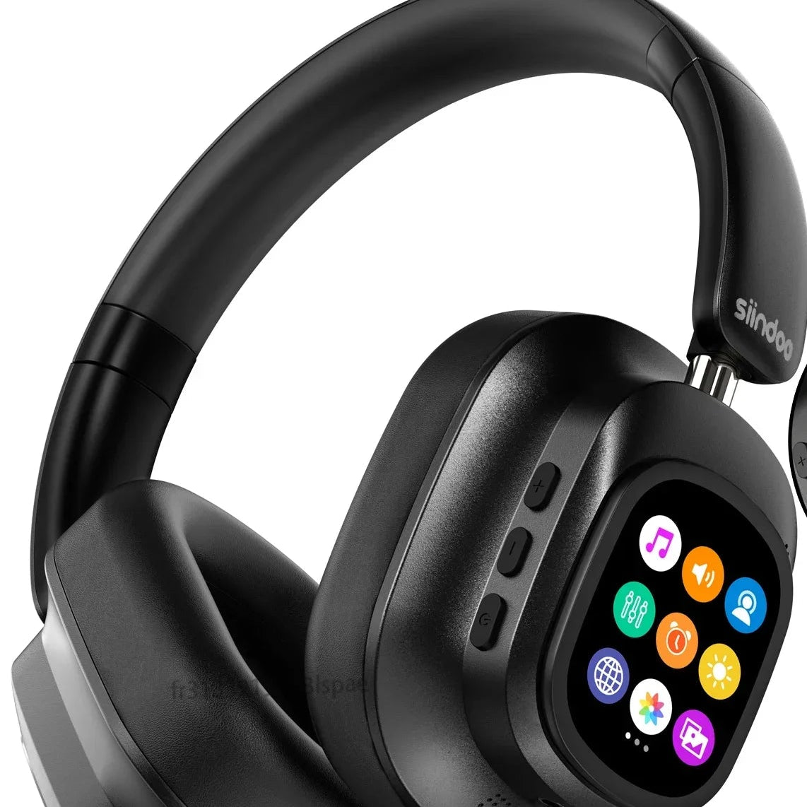 Casque ANC Siindoo JH-930Plus Écran LCD Tactile 70h BT 5.3 – CLEVI Paris