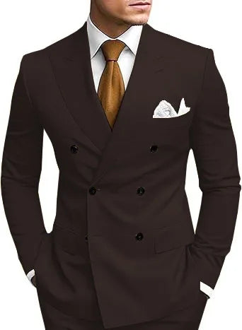 Costume homme 2 pièces, double boutonnage – CLEVI Paris