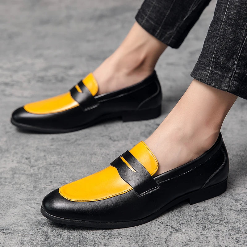Mocassins Homme Cuir Slip-On Confort – CLEVI Paris
