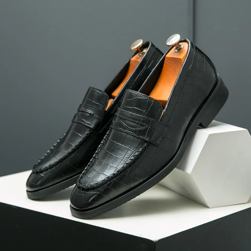 Mocassins Homme Cuir Classiques Slip-On – CLEVI Paris