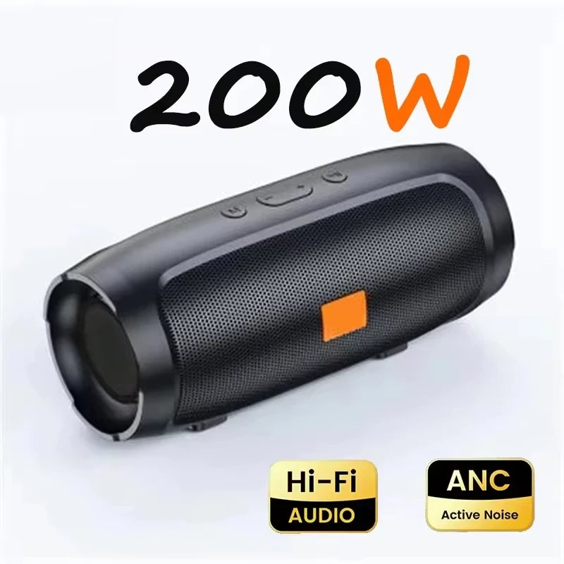 Enceinte Bluetooth Portable Lenovo TF – Stéréo Dual, Subwoofer, FM, TF/USB, IPX5, 12H