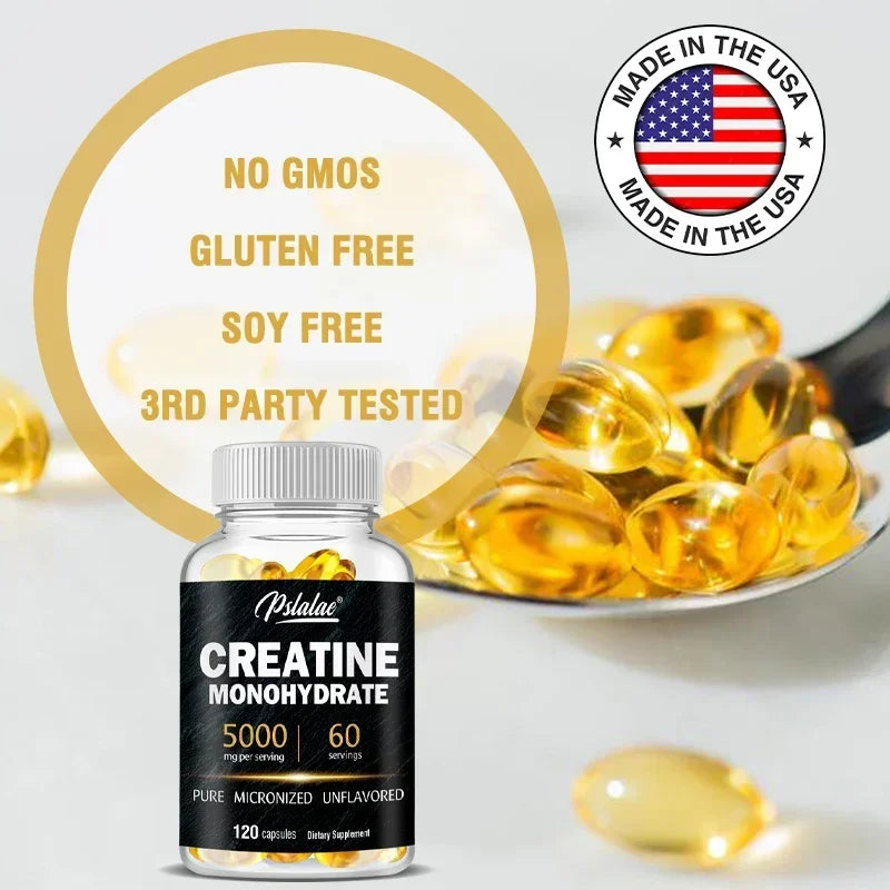 Créatine monohydrate en capsules – CLEVI Paris