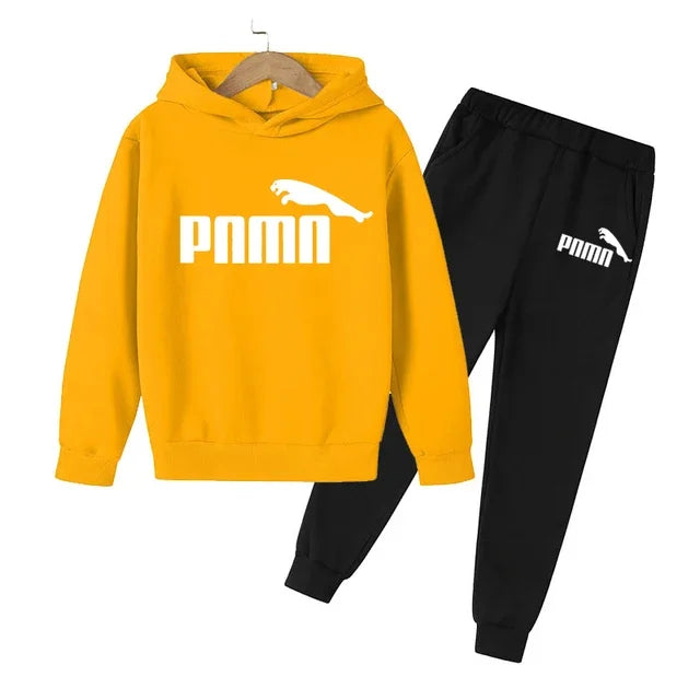 Ensemble enfant sweat à capuche et pantalon – CLEVI Paris