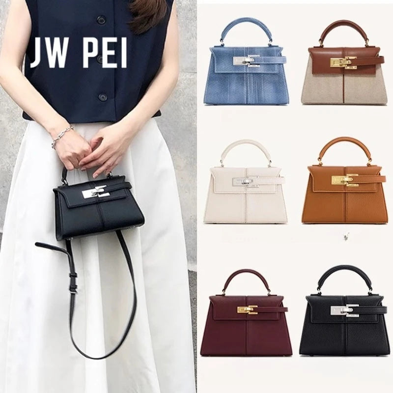 Sac Trapèze Femme JW PEI Faux Cuir Niche Fashion 2 Tailles 6 Coloris – CLEVI Paris