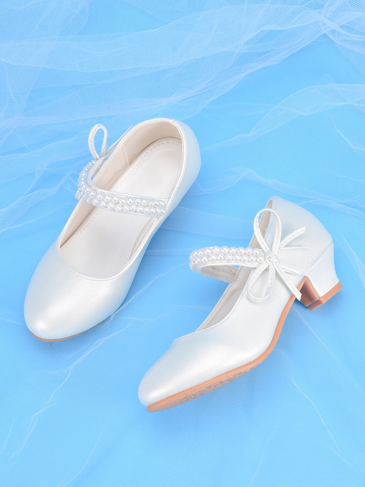 Chaussures fille à talons de cérémonie – CLEVI Paris