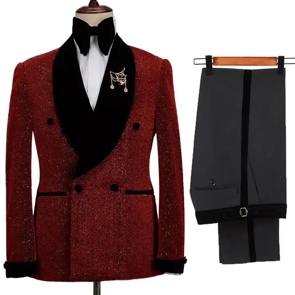 Costume homme 2 pièces avec pantalon – CLEVI Paris