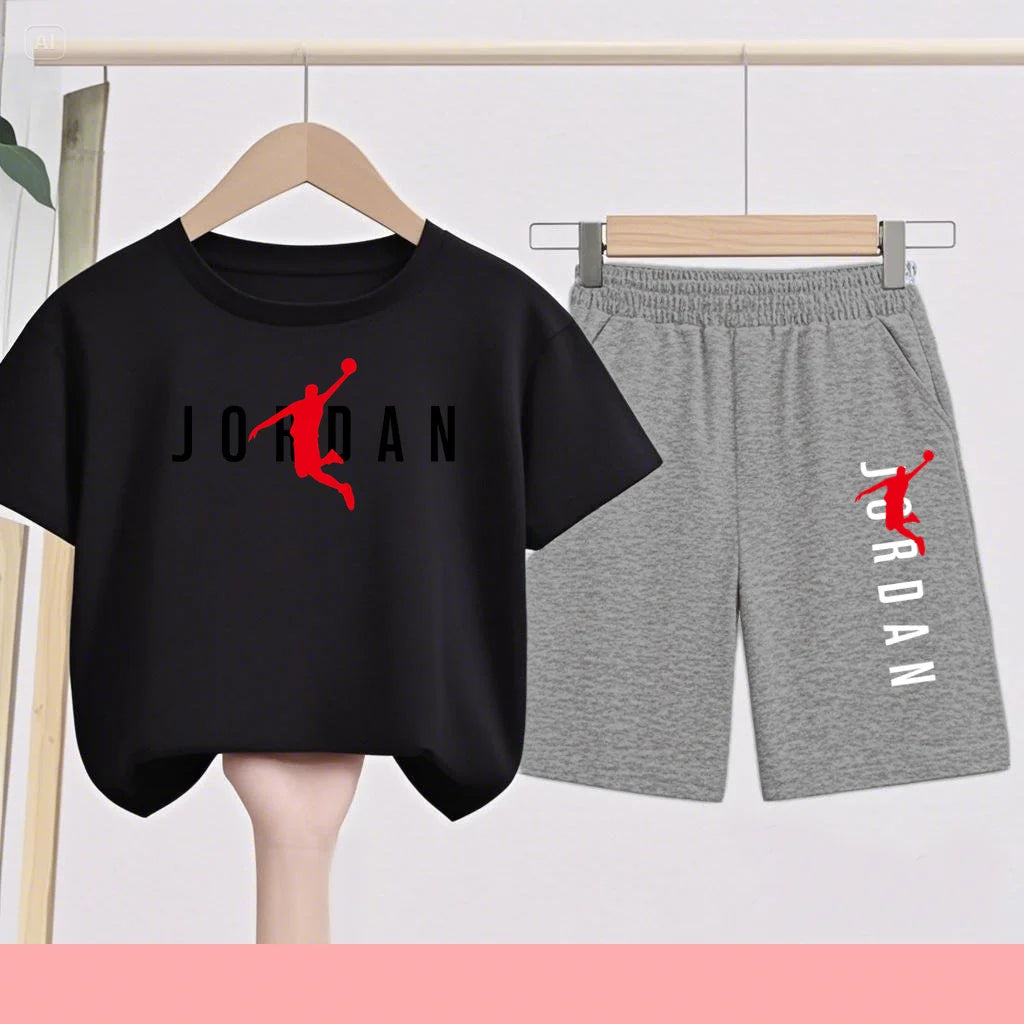 Ensemble enfant imprimé style sportif – CLEVI Paris