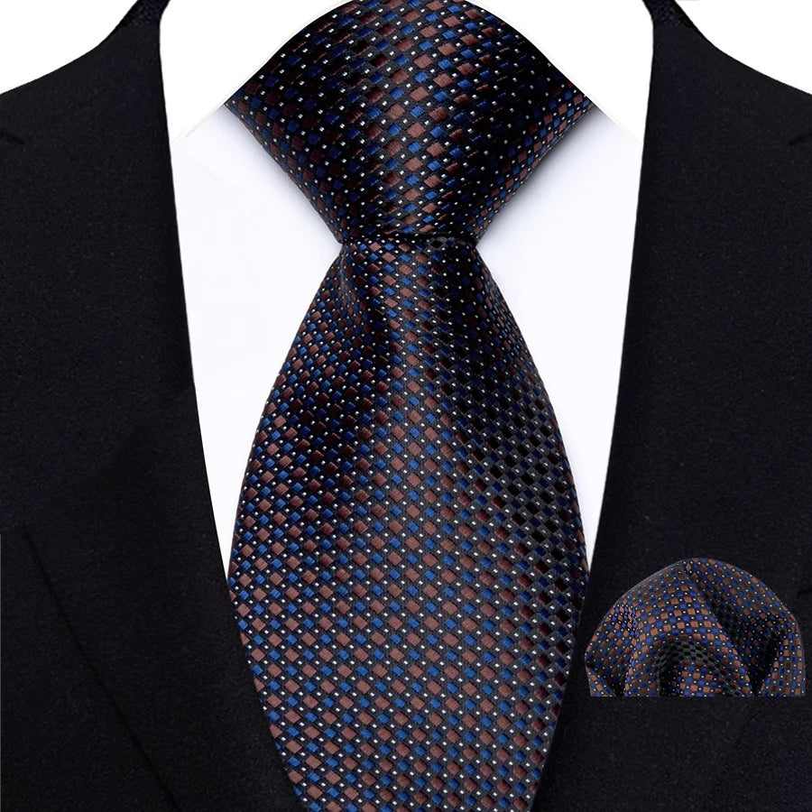 Ensemble cravate et pochette homme 146 cm – CLEVI Paris