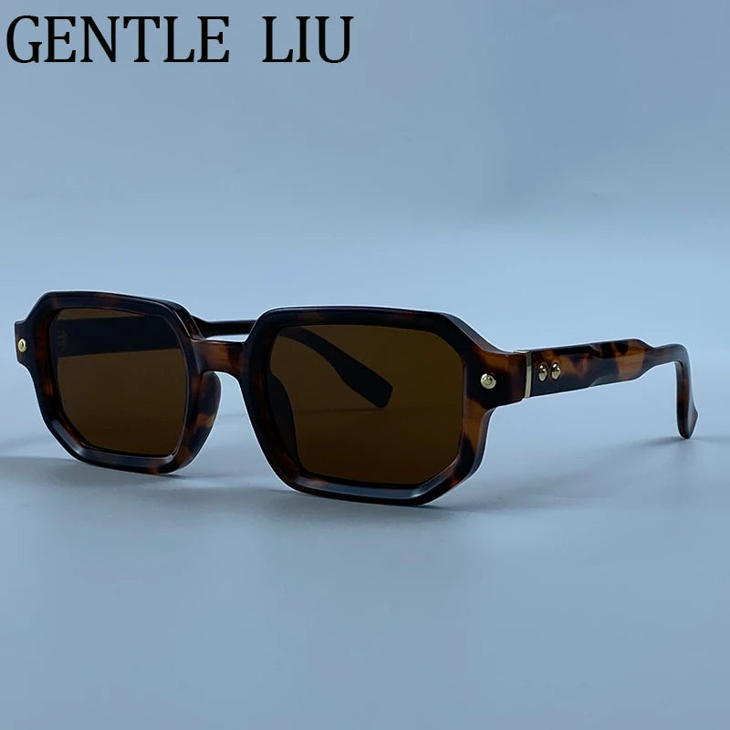 Lunettes de soleil femme carrées steampunk – CLEVI Paris
