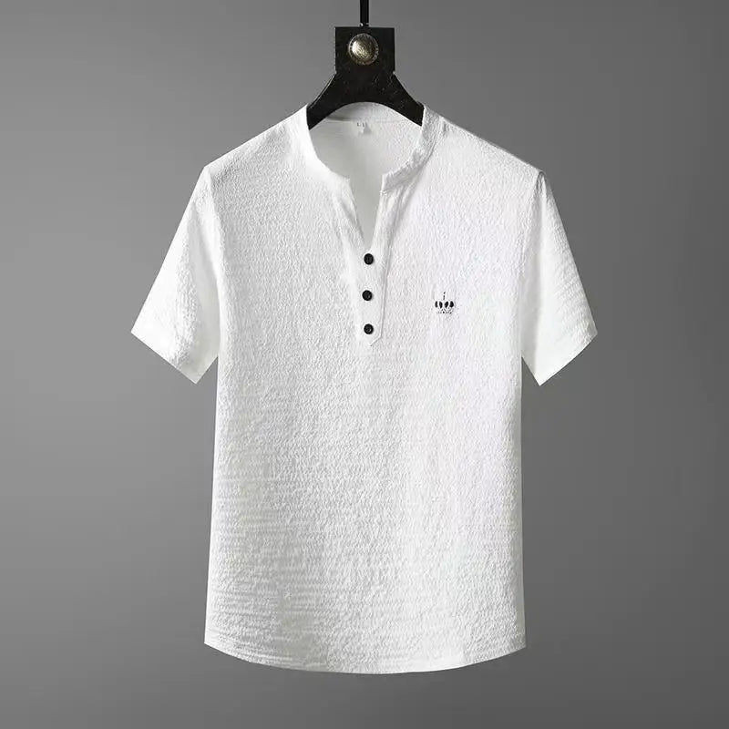 Ensemble Chemise + Pantalon Homme Business Casual Été KOLMAKOV – CLEVI Paris