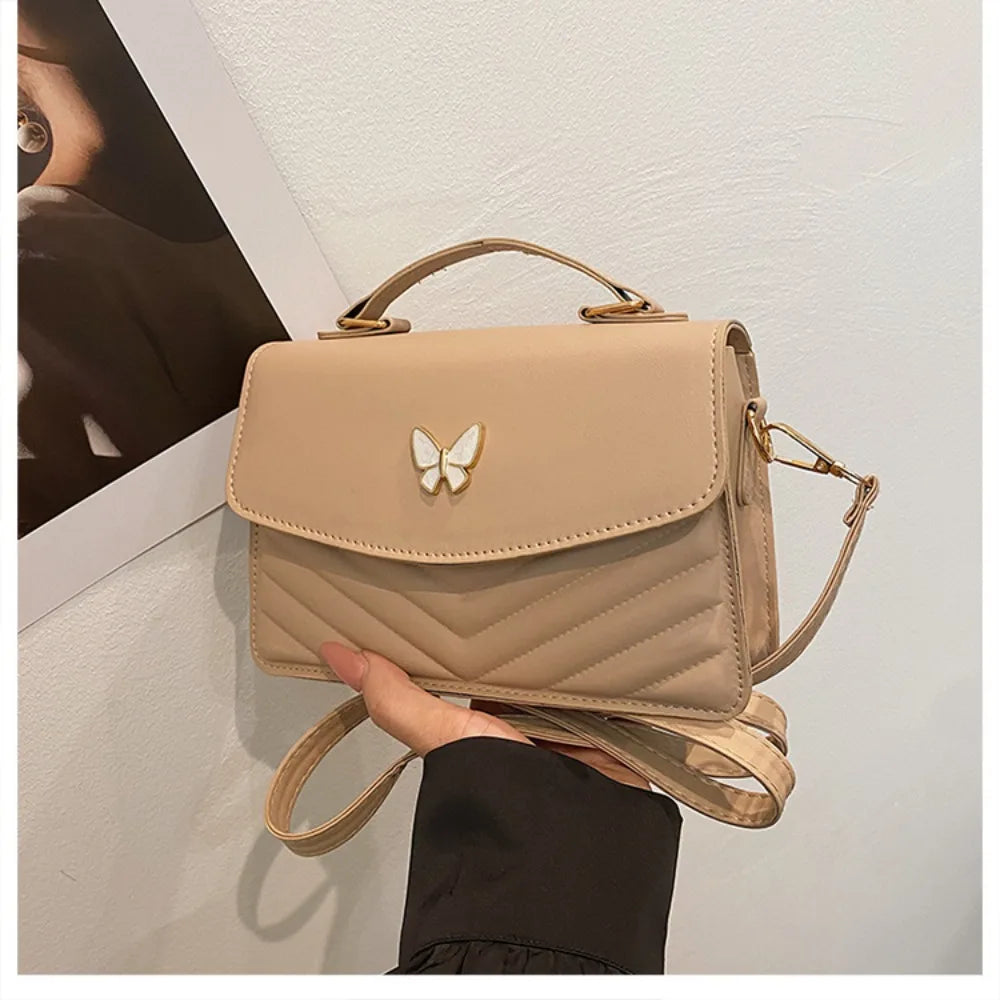 Sac Hobo PU Couleur Unie Grande Capacité Unisexe 21x14cm – CLEVI Paris