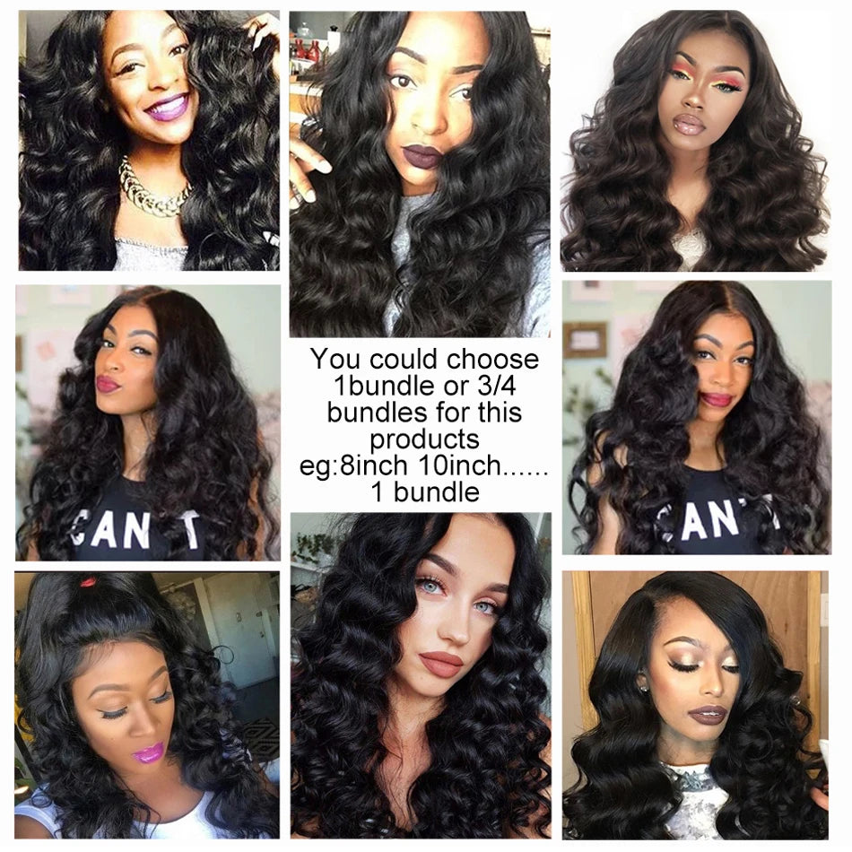 Bundles Natural Wave brésiliens, cheveux humains – CLEVI Paris