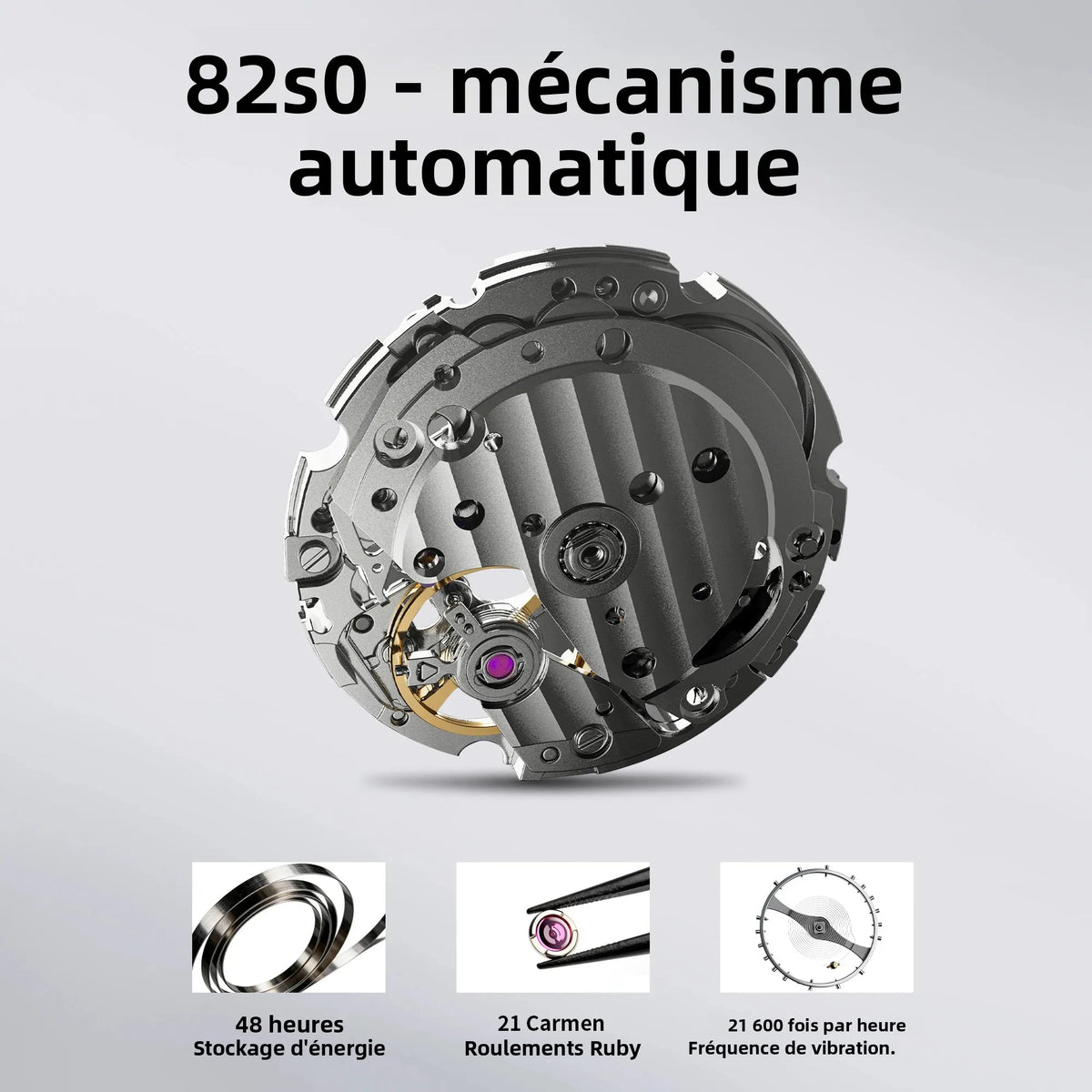 Montre mécanique TSAR BOMBA TB8208CF – CLEVI Paris