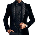 Costume homme noir trois pièces ajusté – CLEVI Paris