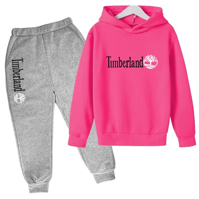 Ensemble enfant sweat à capuche et pantalon – CLEVI Paris