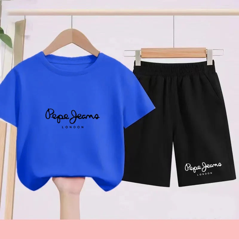 Ensemble enfant haut et short sportswear – CLEVI Paris