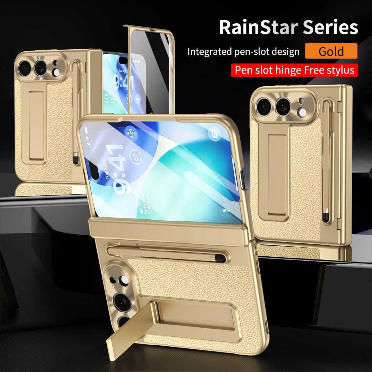 Coque iPhone Duo avec support et stylet – CLEVI Paris