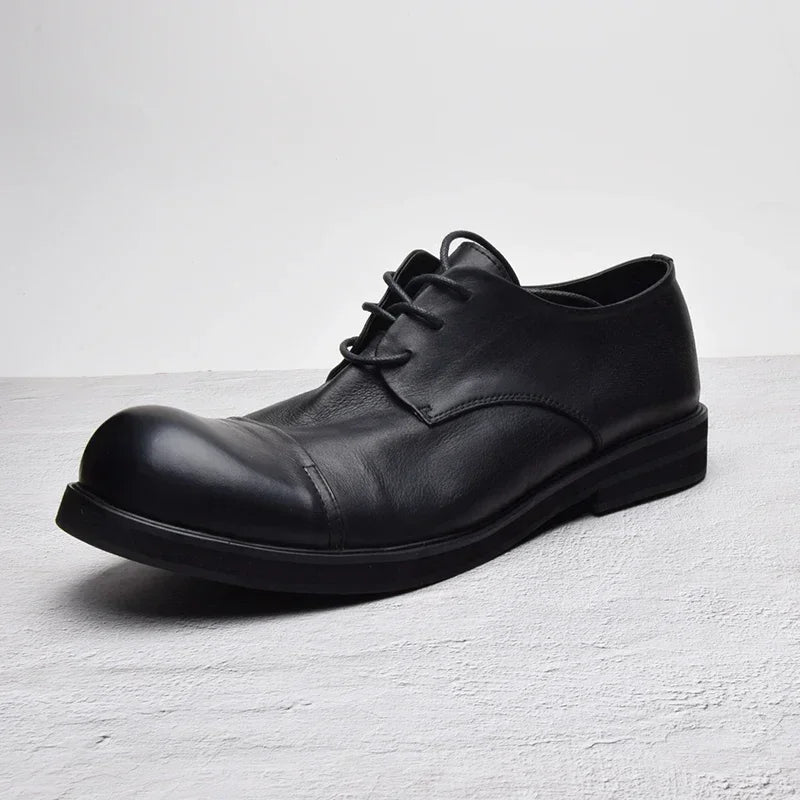 Chaussures Basses en Cuir Rétro pour Homme – CLEVI Paris