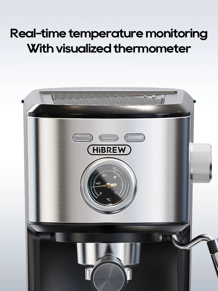 Machine expresso semi-automatique HiBREW H5A – CLEVI Paris