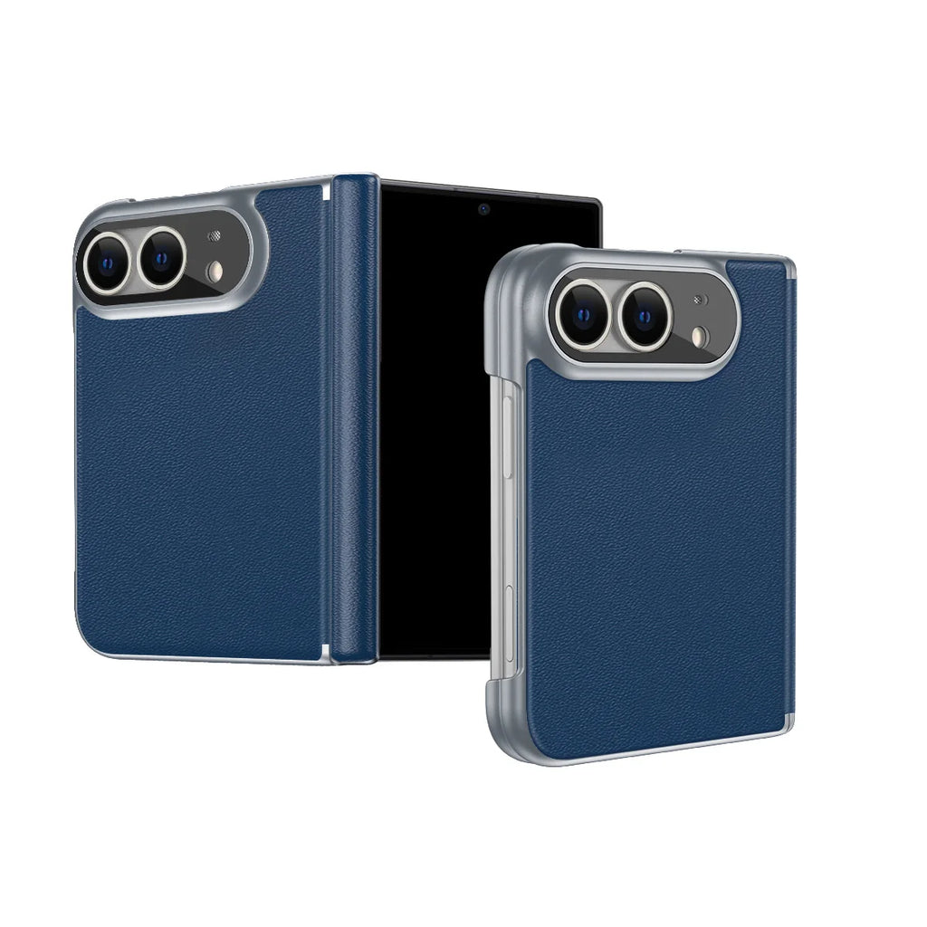 Coque iPhone Duo fine en simili cuir doux – CLEVI Paris
