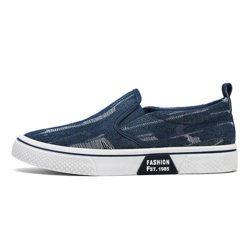 Mocassins homme en toile – CLEVI Paris