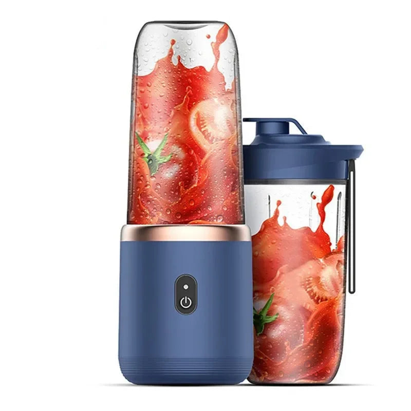 Mini blender portable 6 lames USB, jusqu'à 500 ml – CLEVI Paris