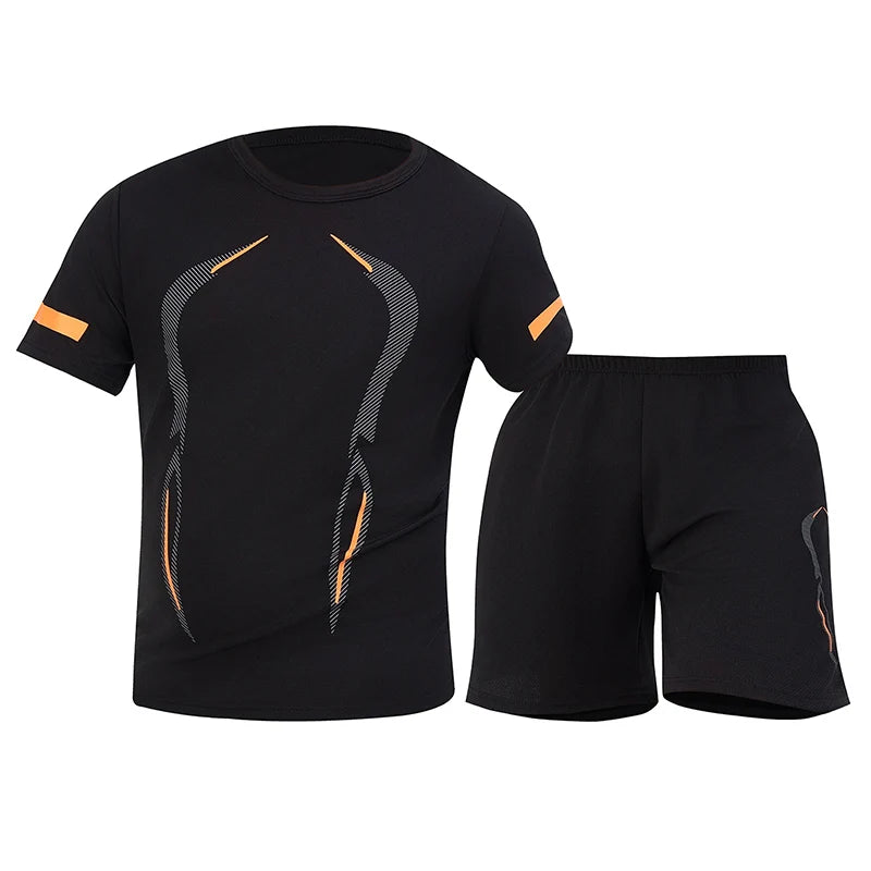 Ensemble homme en maille t-shirt et short – CLEVI Paris