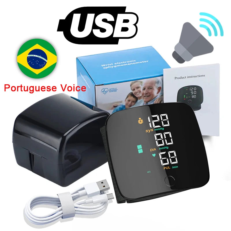 Tensiomètre Bras Tactile LED Vocal Multilingue – CLEVI Paris