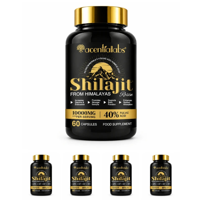 Shilajit en capsules, flacon de 60 – CLEVI Paris