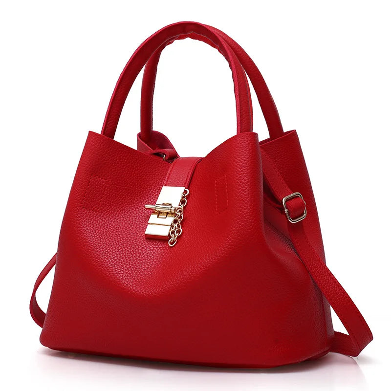 Sac Épaule PU Souple Femme 25x13x20cm Bandoulière 130cm Poche Rabat 3 Coloris – CLEVI Paris