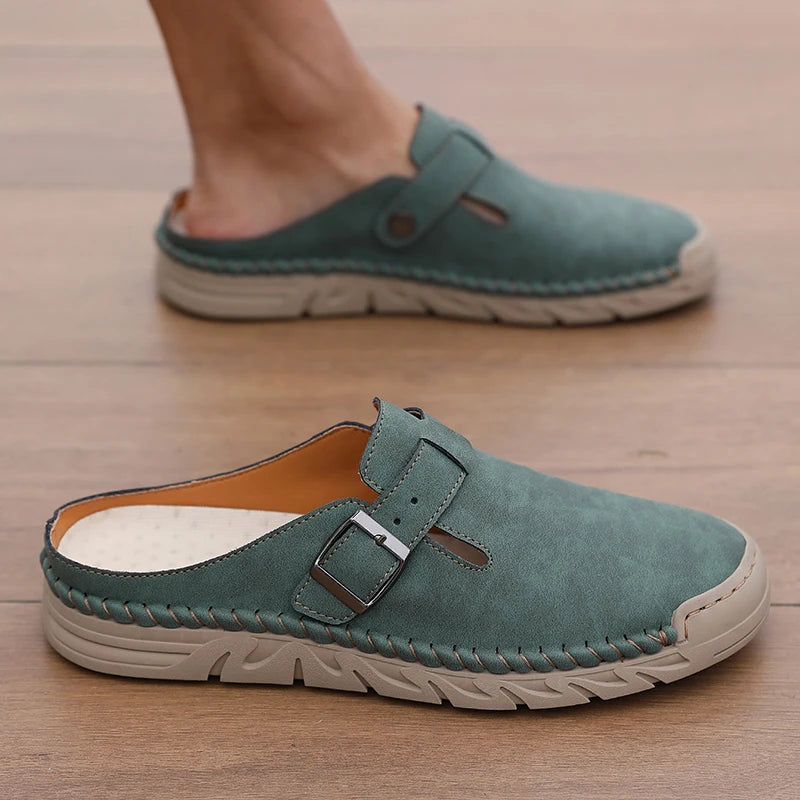 Mules Loafers Homme Cuir Semelle EVA | 5 Coloris – CLEVI Paris