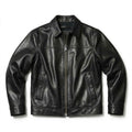 Veste homme en cuir de mouton noir – CLEVI Paris