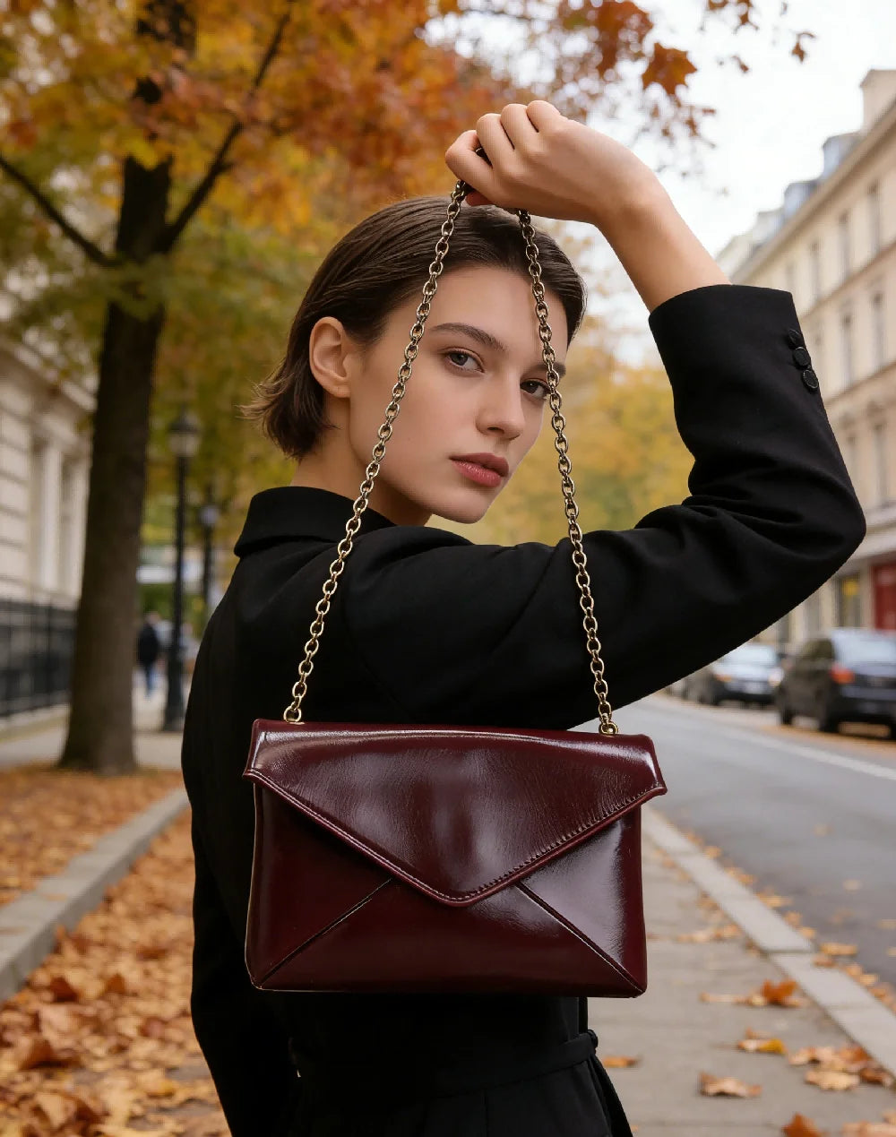 Sac Cabas Femme Cuir Véritable Multi-Compartiments – CLEVI Paris