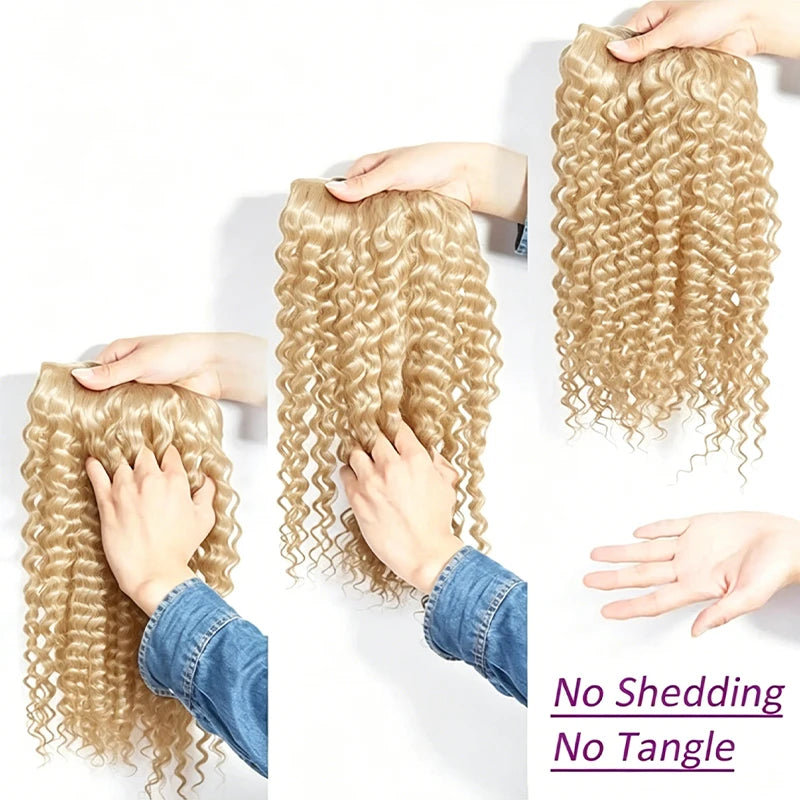 Mèches Brésiliennes Vierges Deep Wave Cheveux Humains Naturels – CLEVI Paris