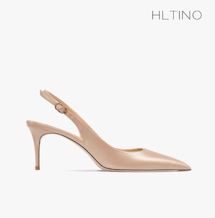 Escarpins slingback à talons fins – CLEVI Paris