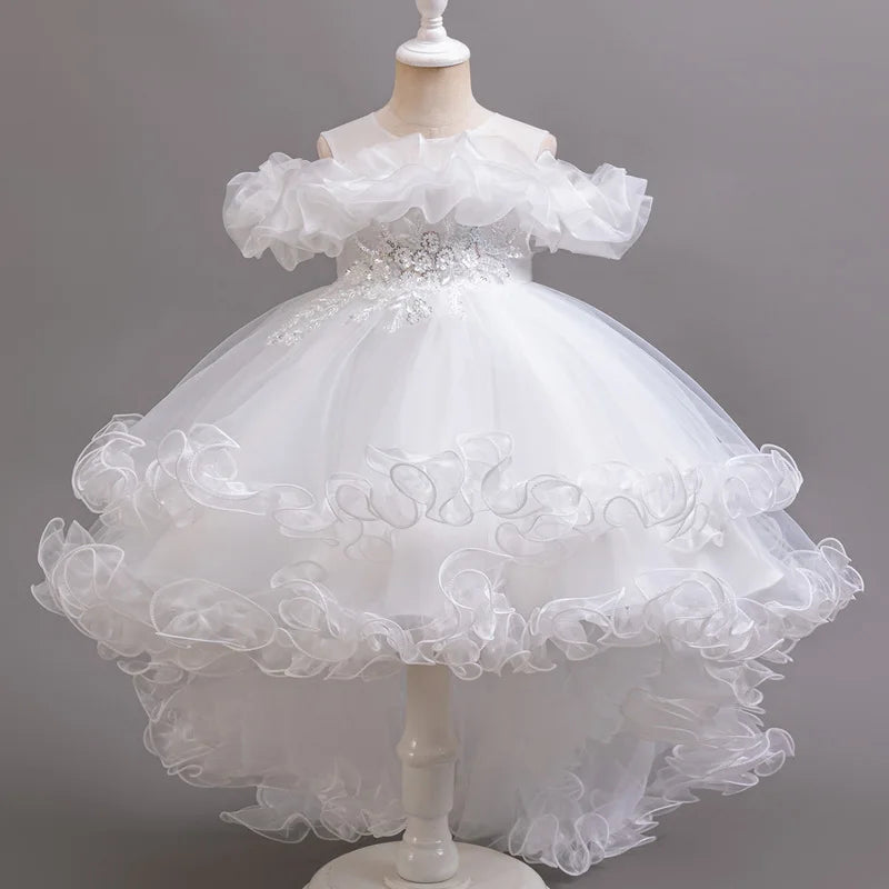 Robe princesse fille à paillettes – CLEVI Paris