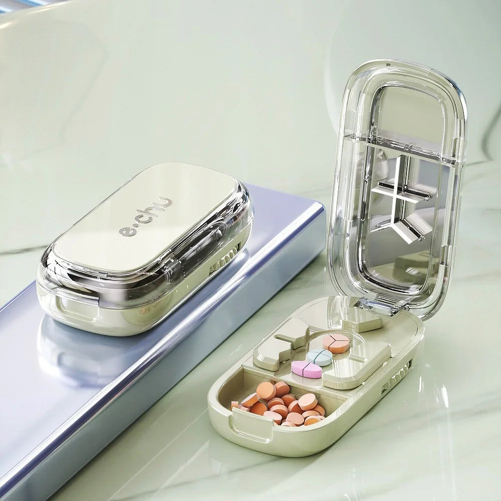 Coupe-comprimés portable avec rangement – CLEVI Paris