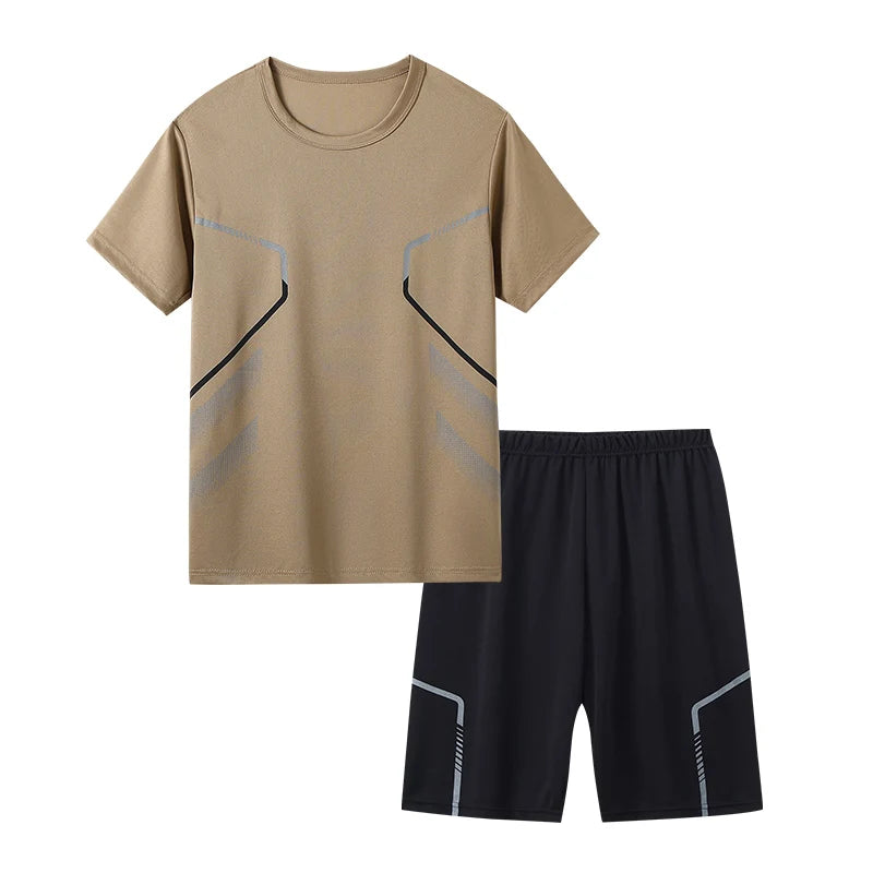 Ensemble ado T-shirt imprimé et short – CLEVI Paris