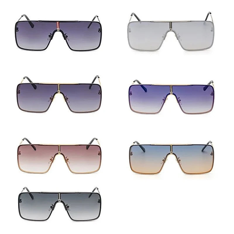 Lunettes homme carrées oversize en alliage – CLEVI Paris