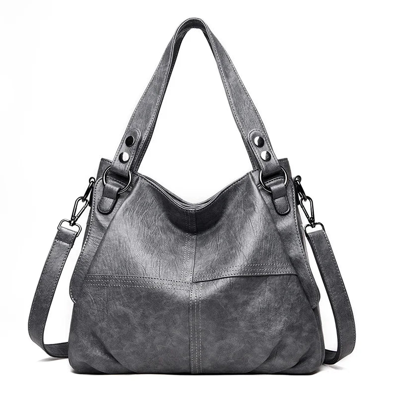 Sac cabas femme en PU à poches – CLEVI Paris