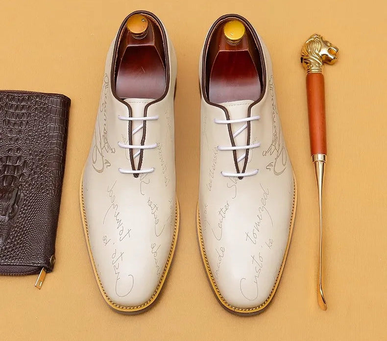Derbies homme en cuir véritable – CLEVI Paris