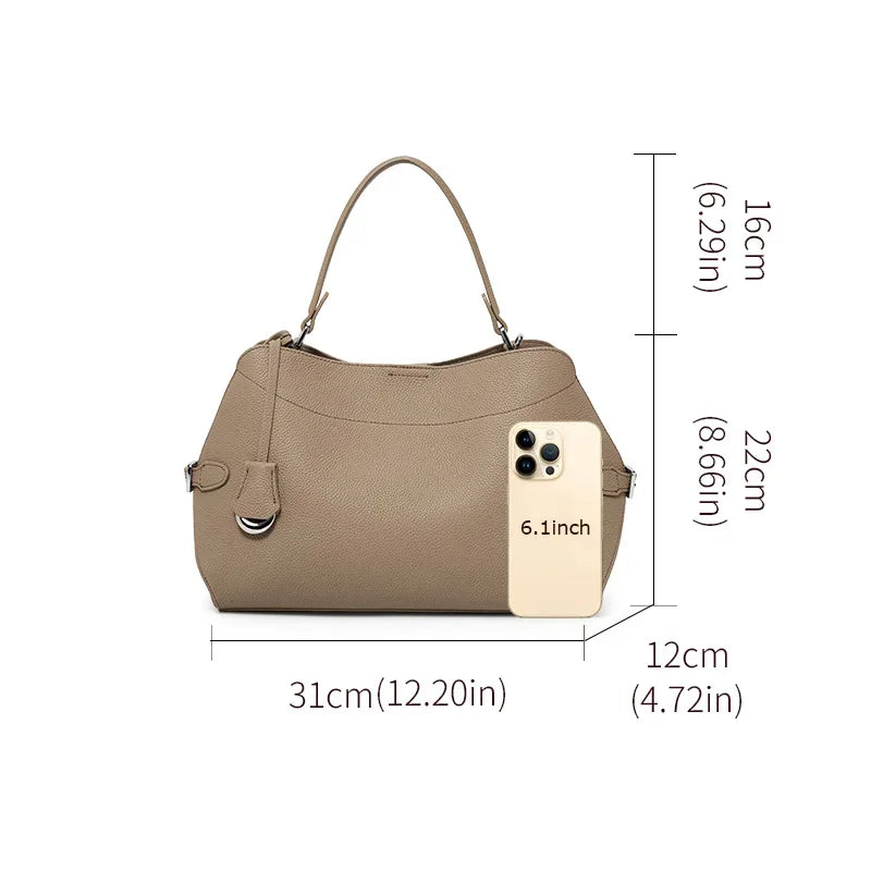 Sac hobo femme souple à bandoulière – CLEVI Paris