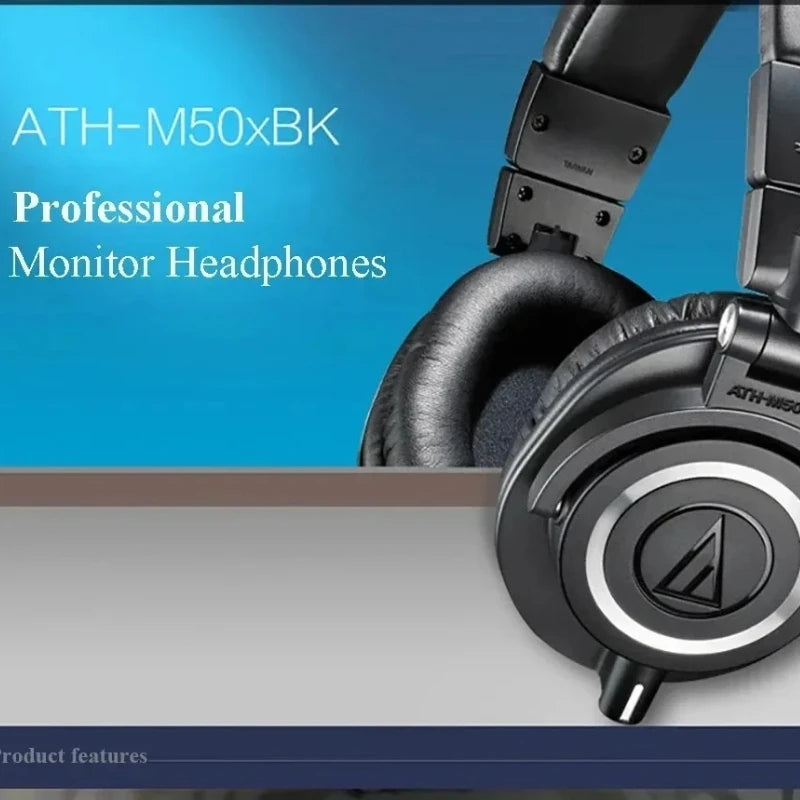 Casque Studio Audio-Technica ATH-M50x HiFi ANC – CLEVI Paris
