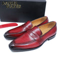 Mocassins homme en cuir à enfiler – CLEVI Paris