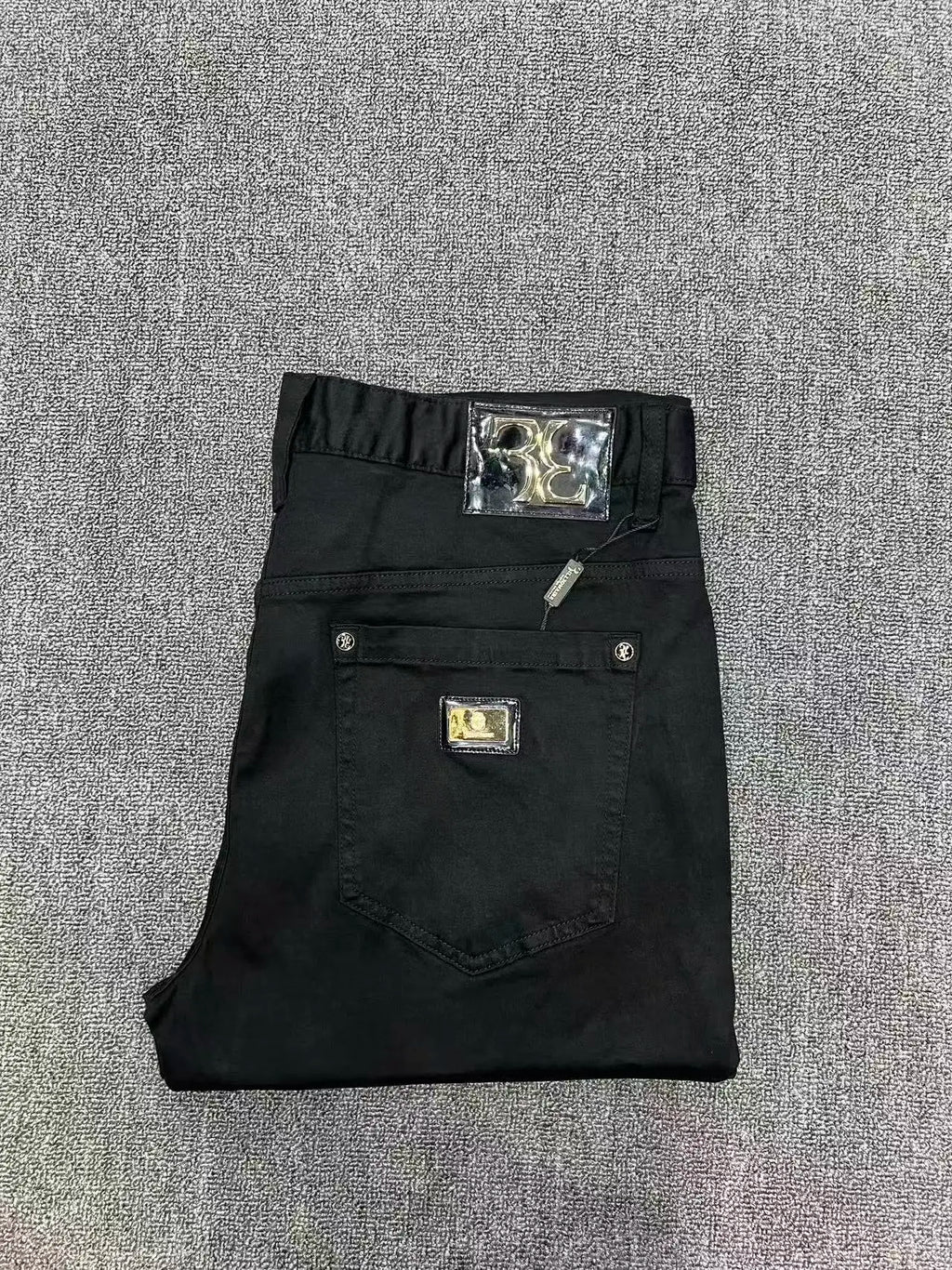 Jean Homme Slim Stretch Brodé Fermeture Zip Casual 4 Saisons Tailles 34-42 – CLEVI Paris