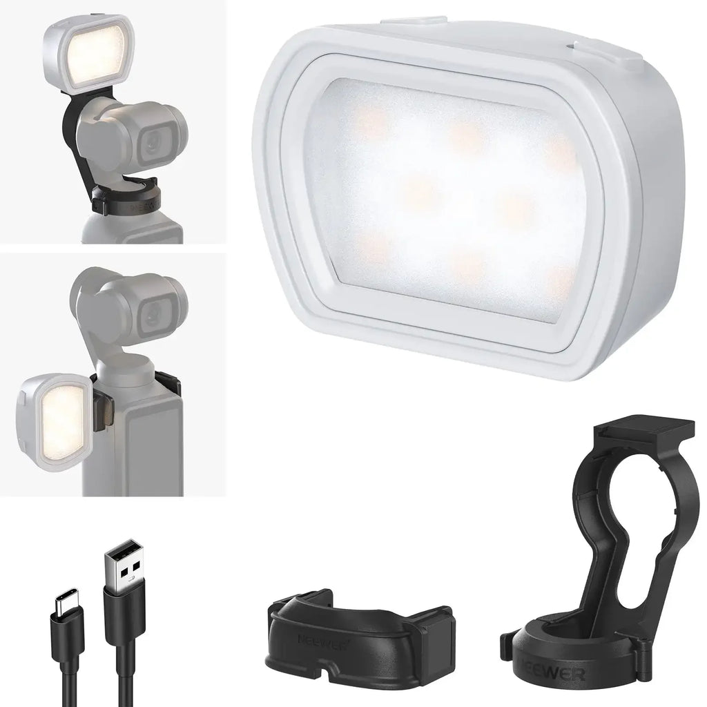 Lampe LED magnétique M21 pour Osmo Pocket 3 – CLEVI Paris